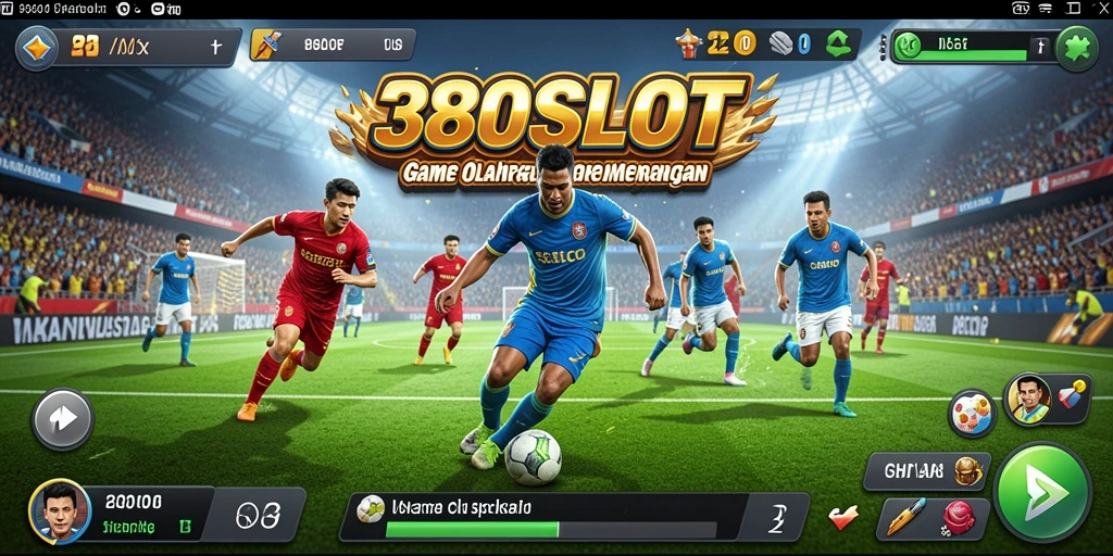 Gambaran gameplay menarik dari 380SLOT dengan elemen olahraga.