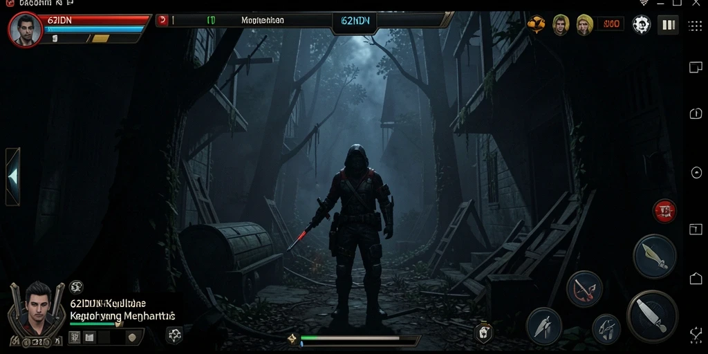 Gameplay menegangkan dengan suasana horor yang kental.