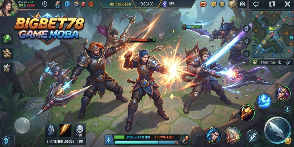 Gameplay seru dan strategis di BIGBET78, aksi penuh intensitas.