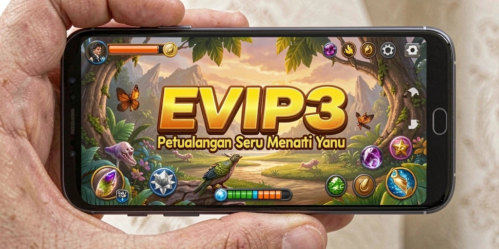 Tampilan gameplay EVIP3 yang menakjubkan dan seru.