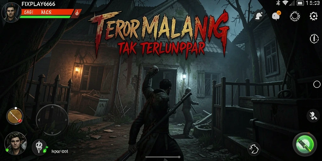 Gameplay menegangkan dengan suasana Horror yang mencekam.