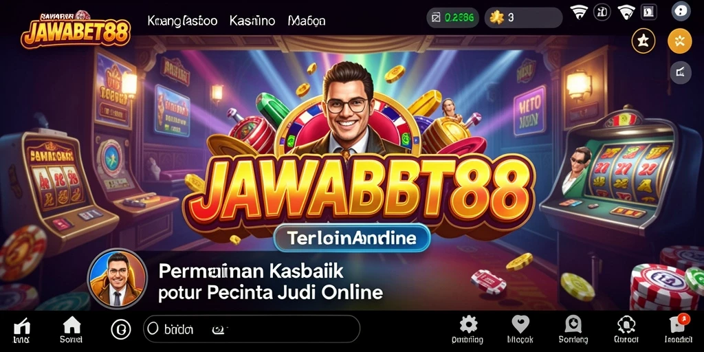 Tampilan gameplay Kasino JAWABET88 yang menarik dan interaktif.