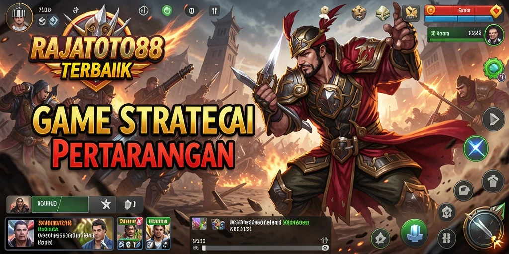 Screenshot gameplay menarik dari RAJATOTO88 yang menunjukkan pertempuran mendebarkan.