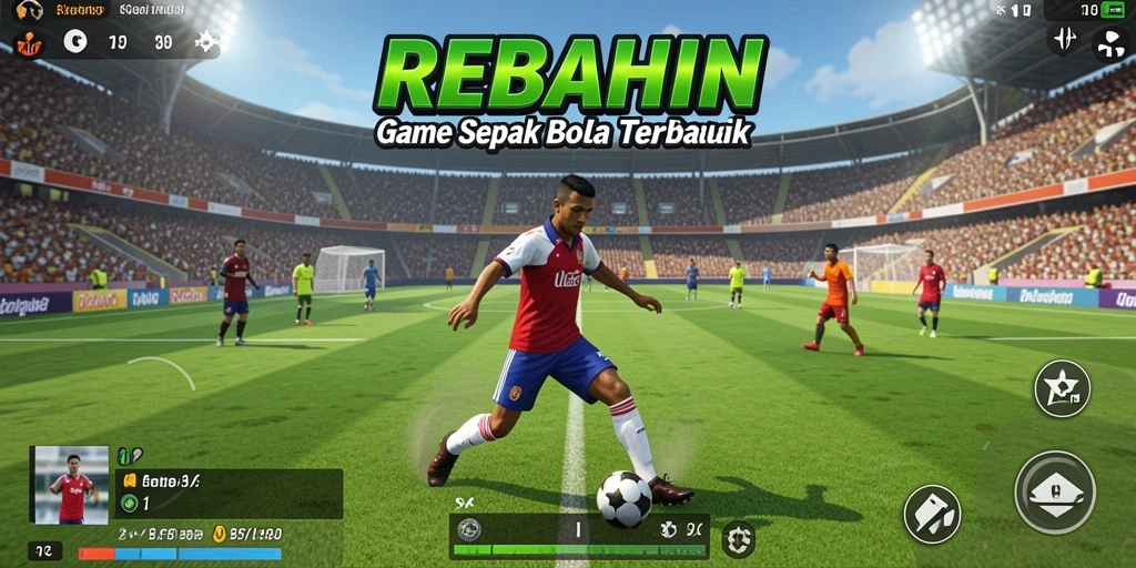 Tampilan luar biasa dari gameplay REBAHIN yang mengasyikkan.