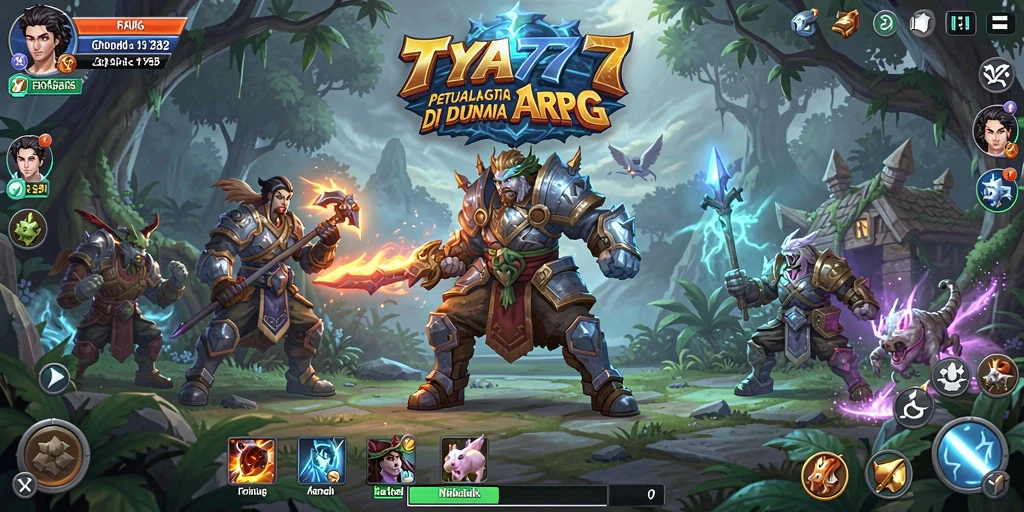 Tampilan gameplay seru dalam <strong>TYA777</strong> yang menunjukkan aksi pertempuran hebat.